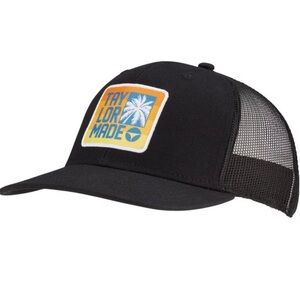 TaylorMade Sunset Black Trucker Golf Hat